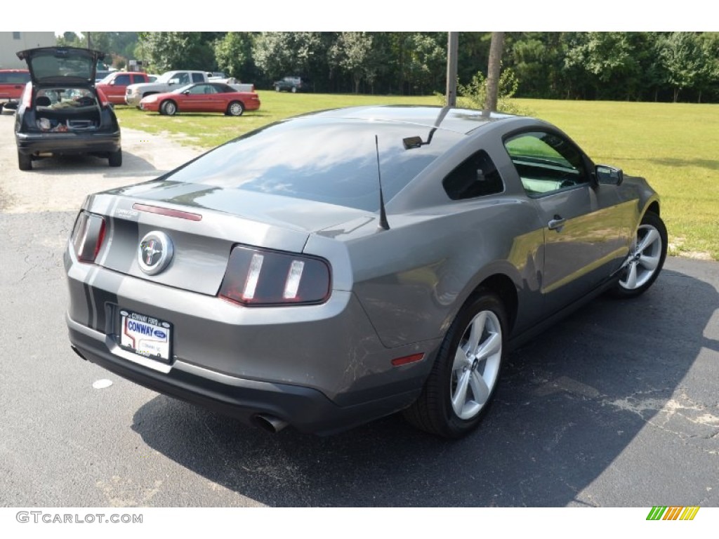 2012 Mustang V6 Coupe - Sterling Gray Metallic / Charcoal Black photo #5