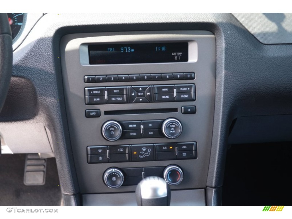 2012 Mustang V6 Coupe - Sterling Gray Metallic / Charcoal Black photo #17