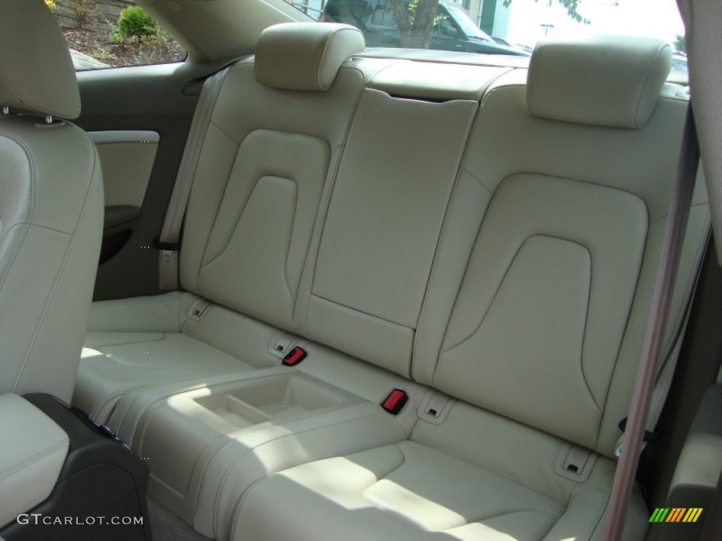 2010 Audi A5 2.0T quattro Coupe Rear Seat Photo #69455995