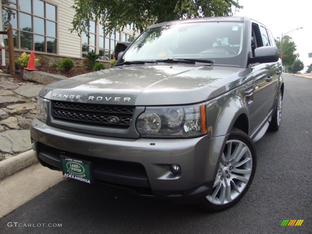 2010 Range Rover Sport HSE - Stornoway Grey / Ebony-Lunar Alcantara/Ivory Stitching photo #1