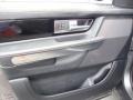 Ebony-Lunar Alcantara/Ivory Stitching 2010 Land Rover Range Rover Sport HSE Door Panel