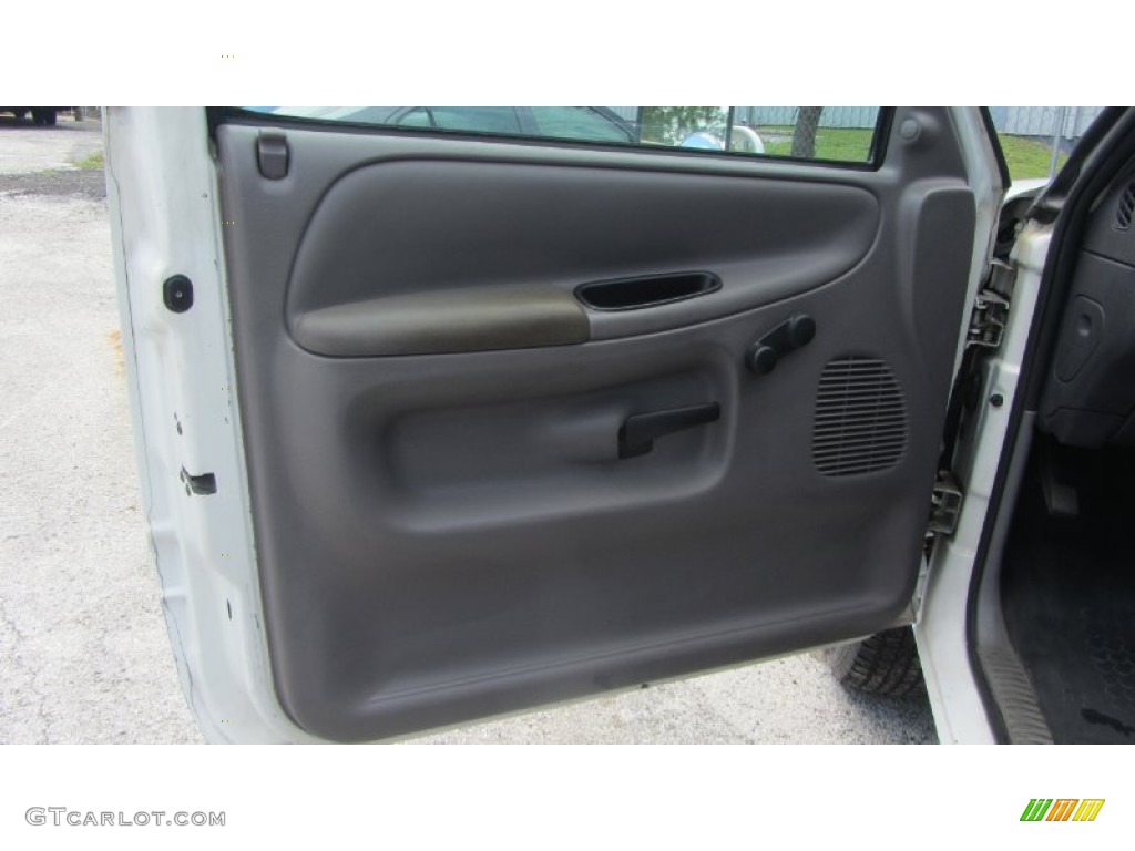 1998 Dodge Ram 2500 ST Regular Cab Chassis Dark Gray Door Panel Photo #69456934
