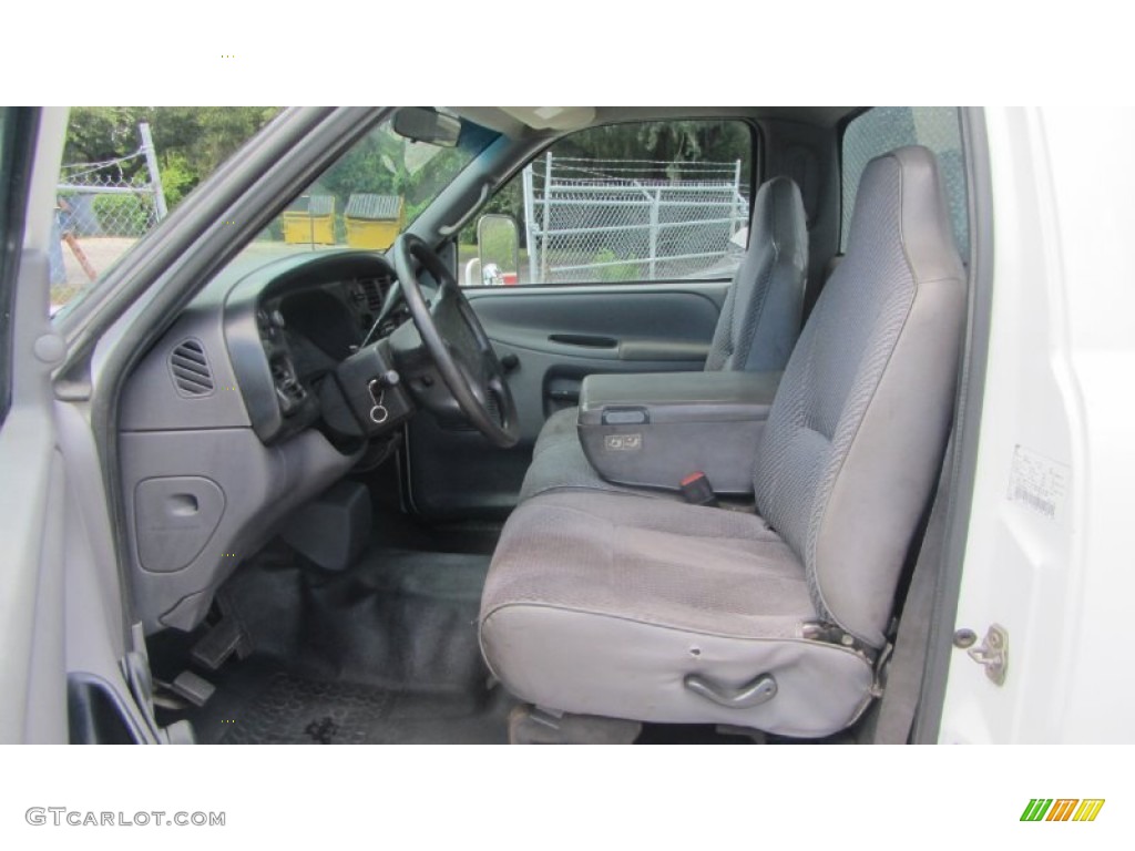 Dark Gray Interior 1998 Dodge Ram 2500 ST Regular Cab Chassis Photo #69456943