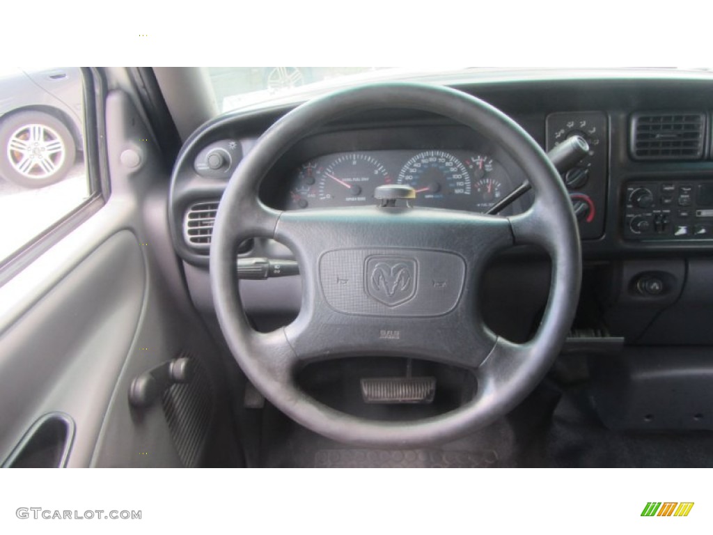 1998 Dodge Ram 2500 ST Regular Cab Chassis Dark Gray Steering Wheel Photo #69456979