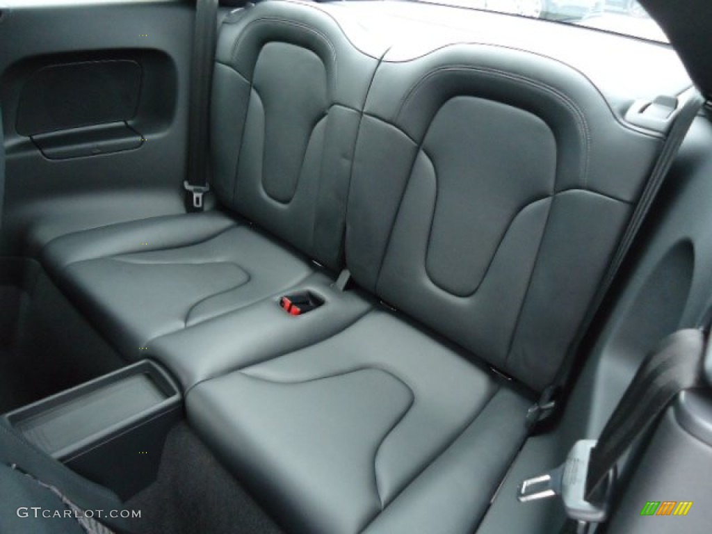 2011 Audi TT 2.0T quattro Coupe Rear Seat Photos