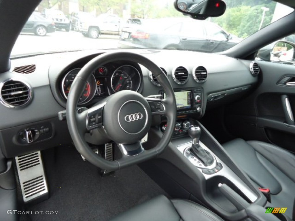 Black Interior 2011 Audi TT 2.0T quattro Coupe Photo #69457003
