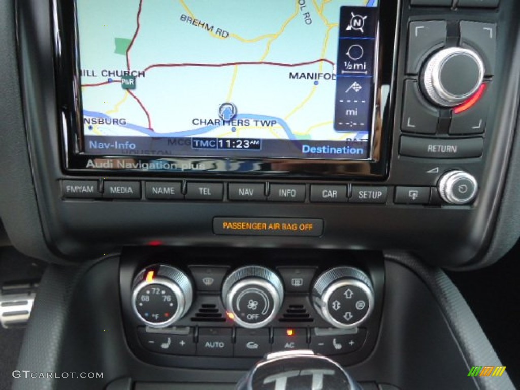 2011 Audi TT 2.0T quattro Coupe Controls Photo #69457045