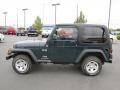 2006 Jeep Green Metallic Jeep Wrangler X 4x4  photo #4