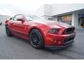 Red Candy Metallic 2013 Ford Mustang Shelby GT500 SVT Performance Package Coupe Exterior