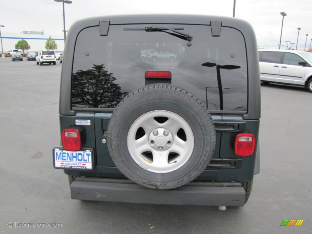 2006 Wrangler X 4x4 - Jeep Green Metallic / Dark Slate Gray photo #6