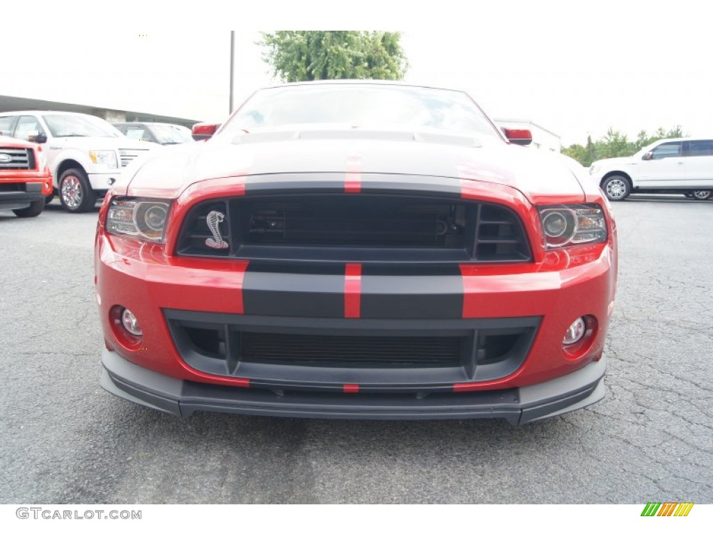 Red Candy Metallic 2013 Ford Mustang Shelby GT500 SVT Performance Package Coupe Exterior Photo #69457984