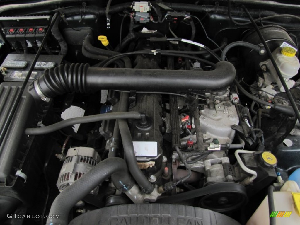 2006 Jeep Wrangler X 4x4 4.0 Liter OHV 12V Inline 6 Cylinder Engine Photo #69458005