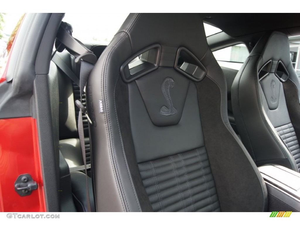 2013 Ford Mustang Shelby GT500 SVT Performance Package Coupe Front Seat Photo #69458023