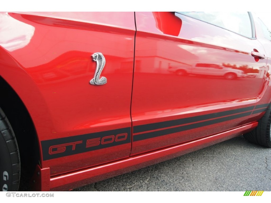 Red Candy Metallic 2013 Ford Mustang Shelby GT500 SVT Performance Package Coupe Exterior Photo #69458239