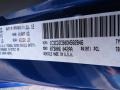 PCL: Blue Streak Pearl 2013 Dodge Avenger SXT Color Code