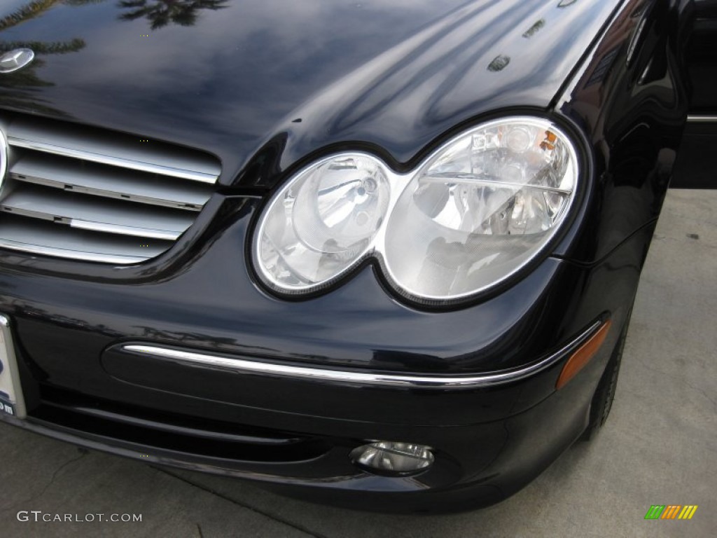 2003 CLK 320 Coupe - Capri Blue Metallic / Stone photo #22