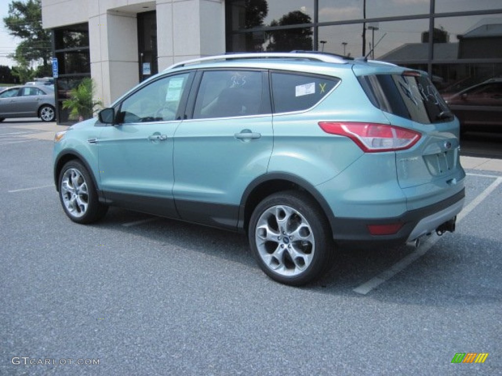 Frosted Glass Metallic 2013 Ford Escape Titanium 2.0L EcoBoost 4WD Exterior Photo #69461611