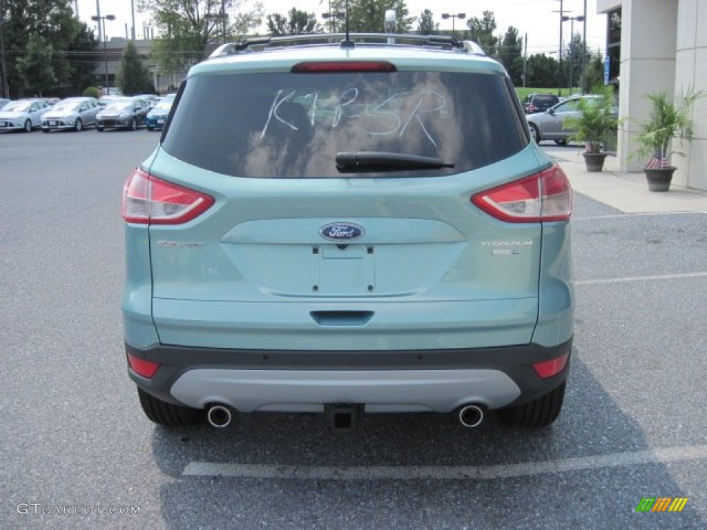 Frosted Glass Metallic 2013 Ford Escape Titanium 2.0L EcoBoost 4WD Exterior Photo #69461619