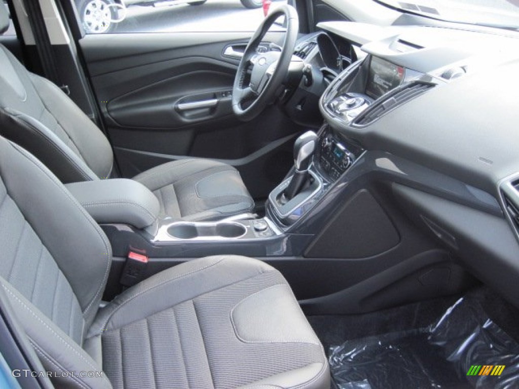 Charcoal Black Interior 2013 Ford Escape Titanium 2.0L EcoBoost 4WD Photo #69461628