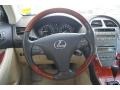 2007 Lexus ES Cashmere Interior Steering Wheel Photo