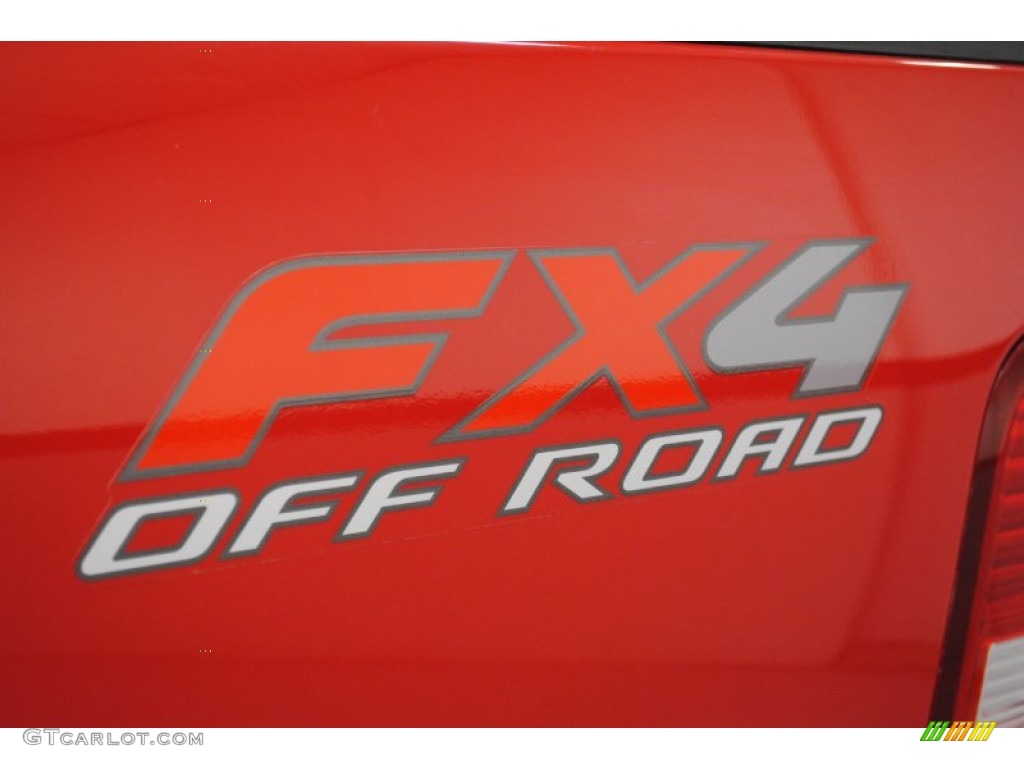 2005 F150 FX4 SuperCab 4x4 - Bright Red / Black photo #20