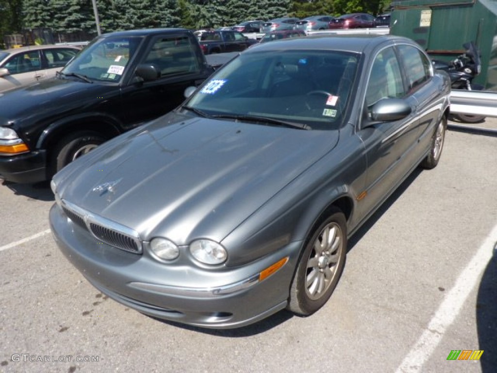 Quartz Metallic 2002 Jaguar X-Type 2.5 Exterior Photo #69462463
