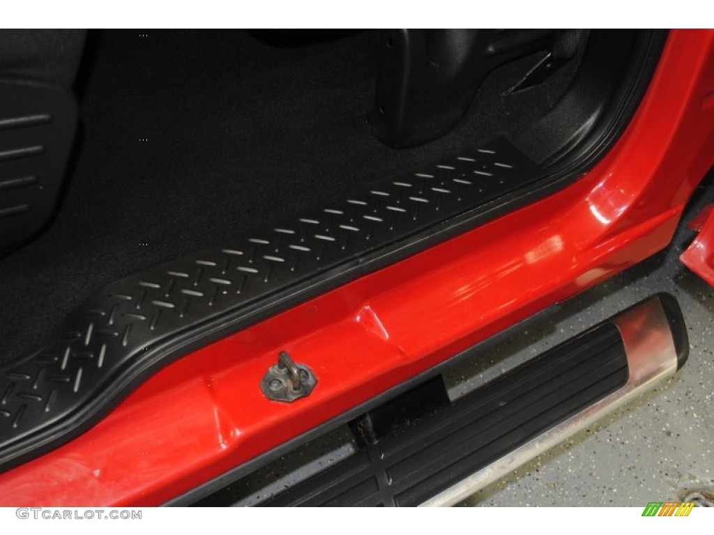 2005 F150 FX4 SuperCab 4x4 - Bright Red / Black photo #130