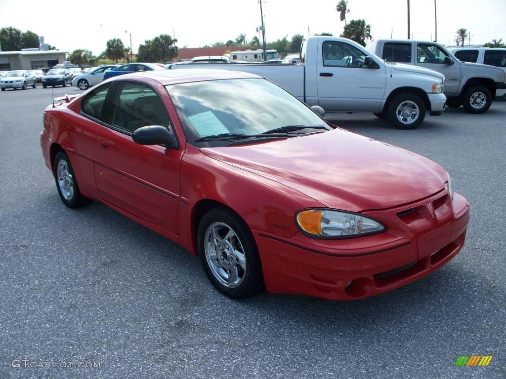 2005 Grand Am GT Coupe - Victory Red / Dark Taupe photo #3