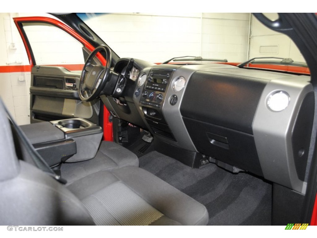 2005 F150 FX4 SuperCab 4x4 - Bright Red / Black photo #141