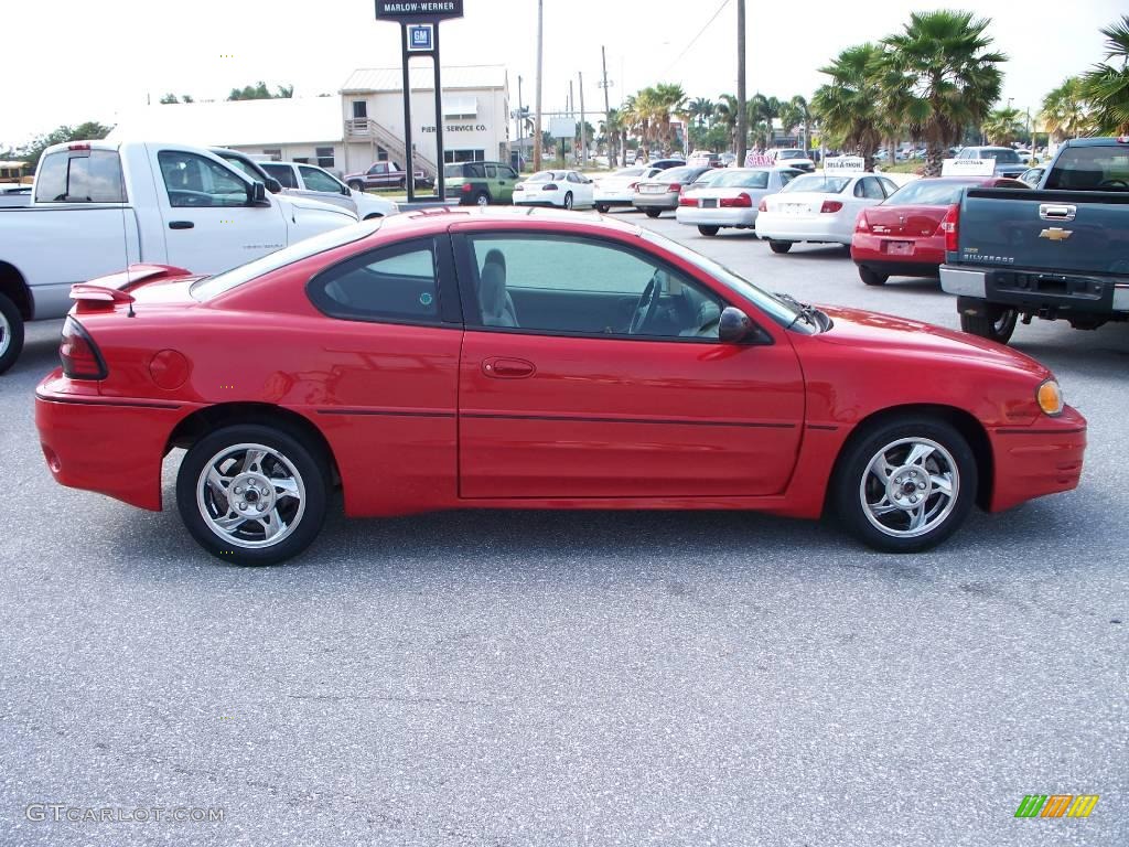 2005 Grand Am GT Coupe - Victory Red / Dark Taupe photo #4