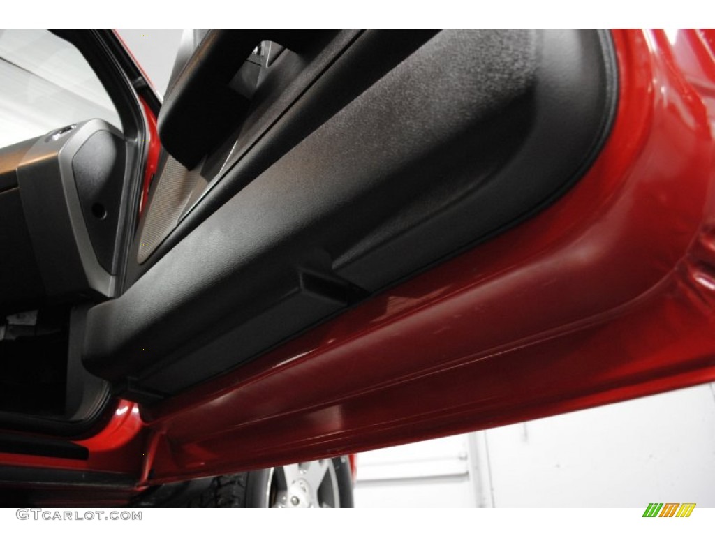 2005 F150 FX4 SuperCab 4x4 - Bright Red / Black photo #145