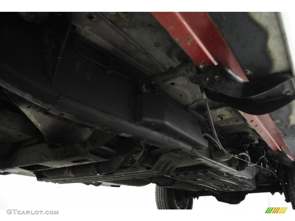 2005 F150 FX4 SuperCab 4x4 - Bright Red / Black photo #146