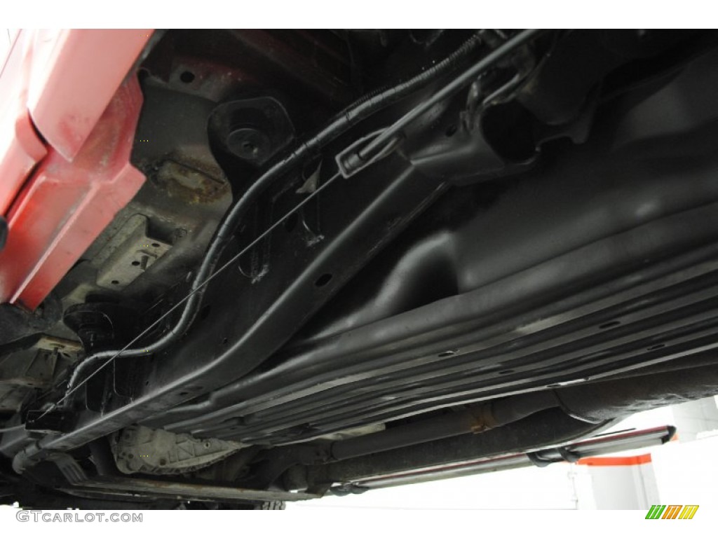 2005 F150 FX4 SuperCab 4x4 - Bright Red / Black photo #147