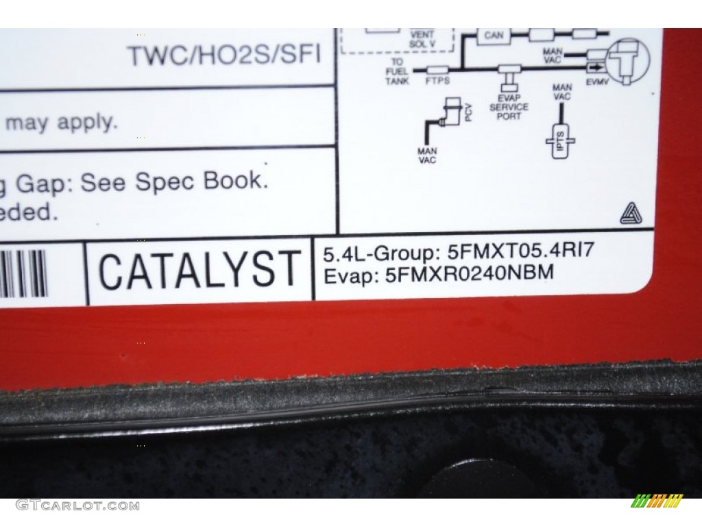 2005 F150 FX4 SuperCab 4x4 - Bright Red / Black photo #165