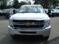 2013 Summit White Chevrolet Silverado 3500HD WT Crew Cab 4x4  photo #3