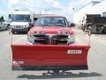 2012 Victory Red Chevrolet Silverado 3500HD WT Regular Cab 4x4 Plow Truck  photo #3