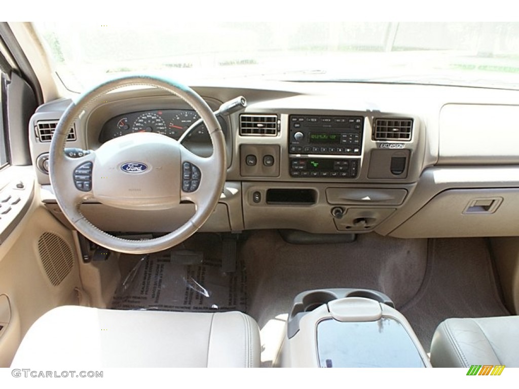 2003 Ford Excursion Limited Medium Parchment Dashboard Photo #69466258