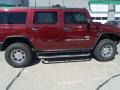 2005 Red Metallic Hummer H2 SUV  photo #24