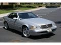 2001 Brilliant Silver Metallic Mercedes-Benz SL 500 Roadster  photo #2