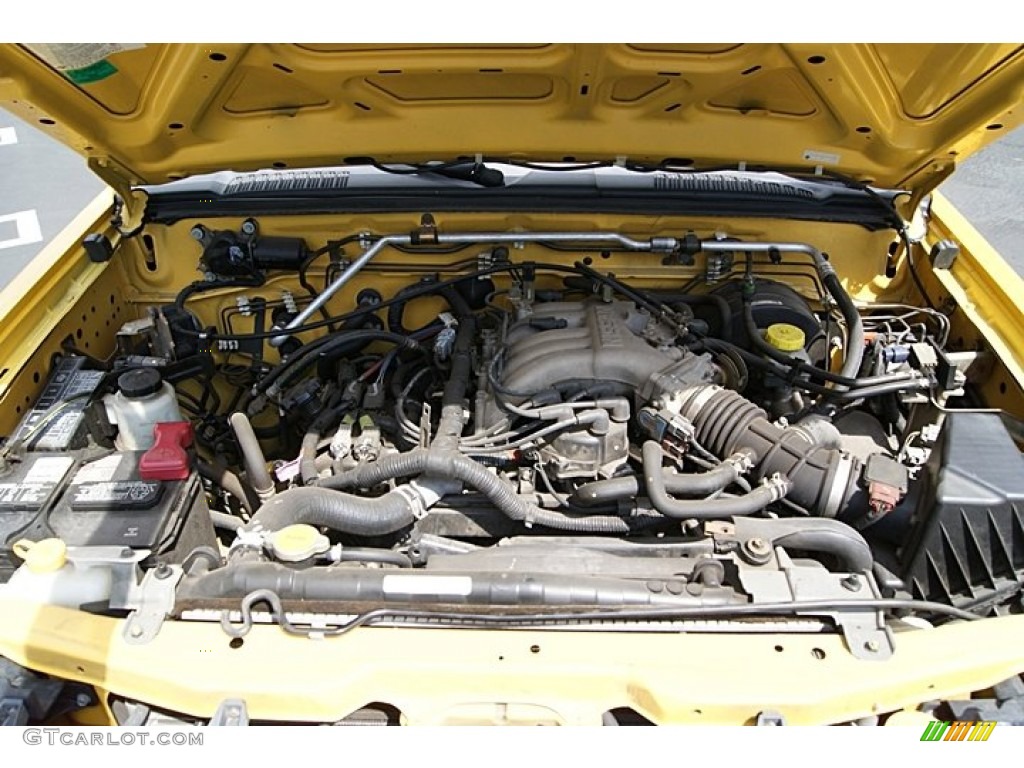 2002 Nissan Xterra XE V6 3.3 Liter SOHC 12-Valve V6 Engine Photo #69467107