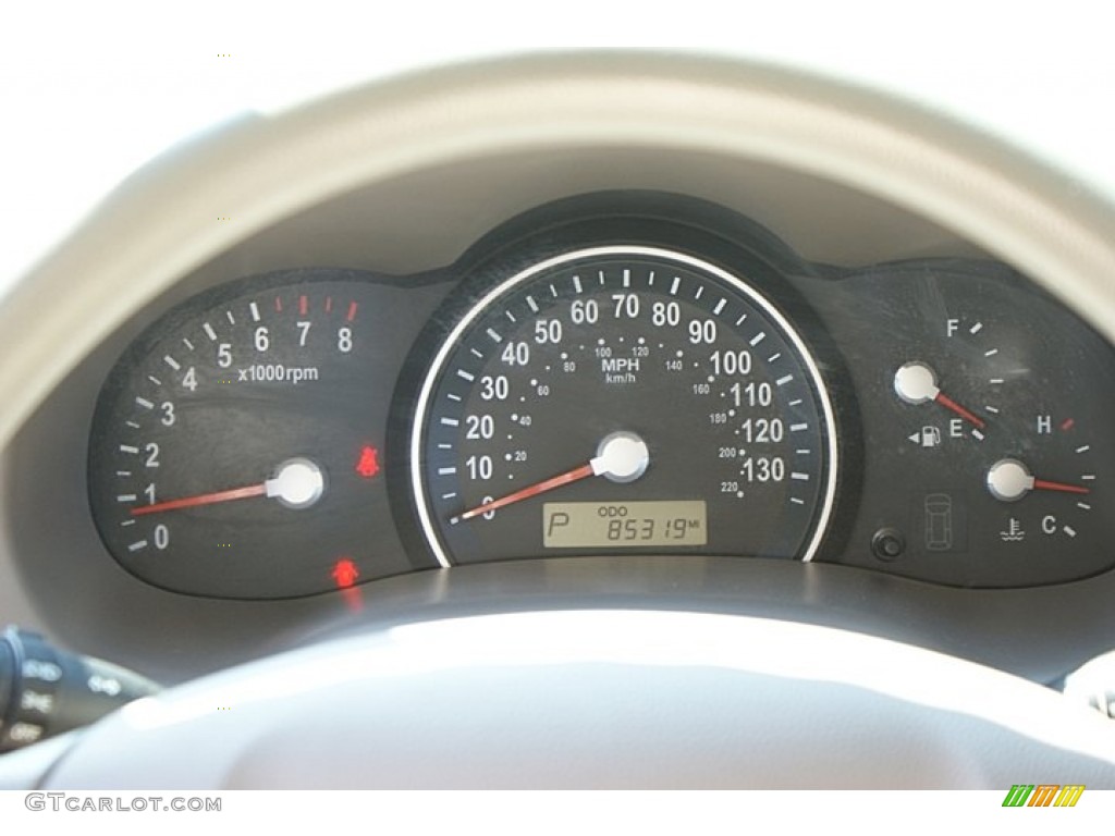 2008 Kia Sedona LX Gauges Photo #69467713