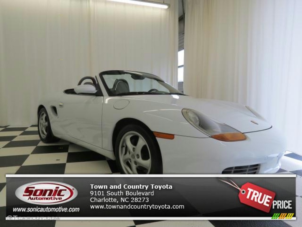 1999 Boxster  - Glacier White / Graphite Grey photo #1