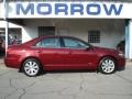 2007 Vivid Red Metallic Lincoln MKZ Sedan  photo #1