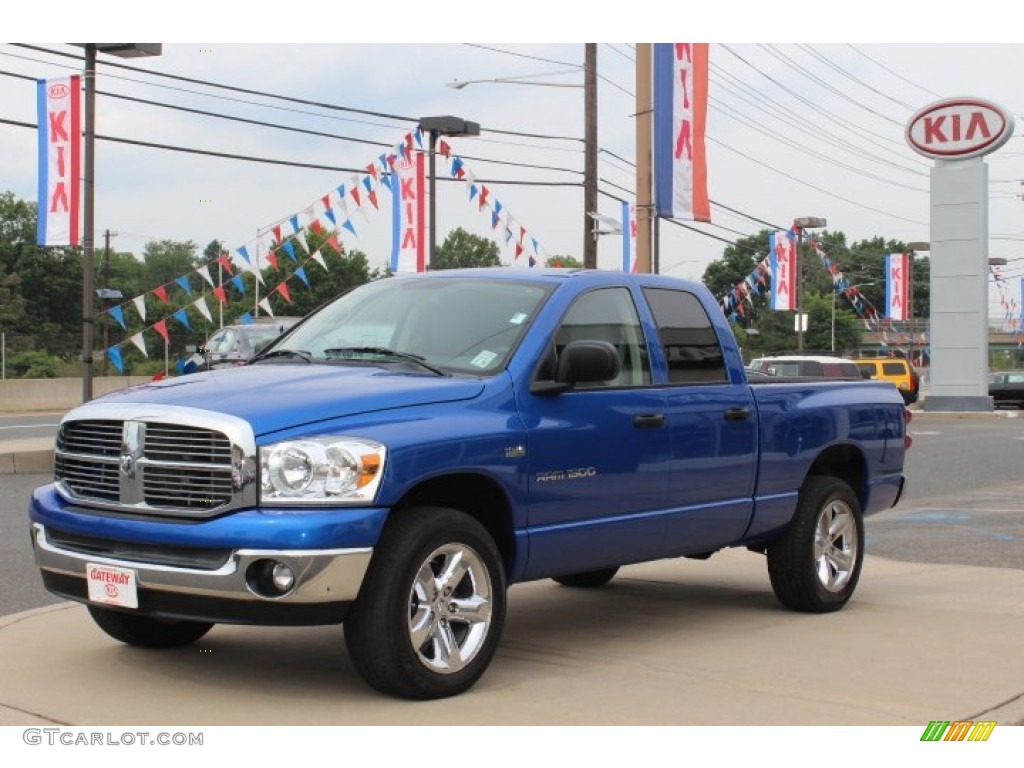 Electric Blue Pearl Dodge Ram 1500