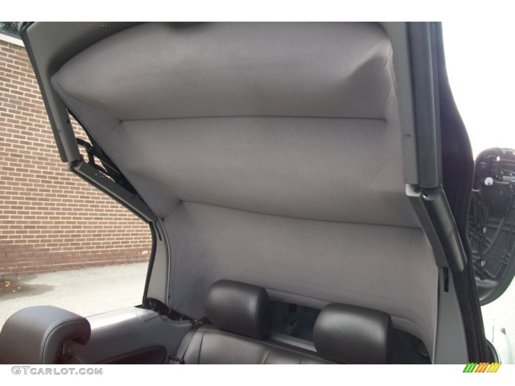2002 9-3 SE Convertible - Sun Green Metallic / Charcoal Gray photo #4