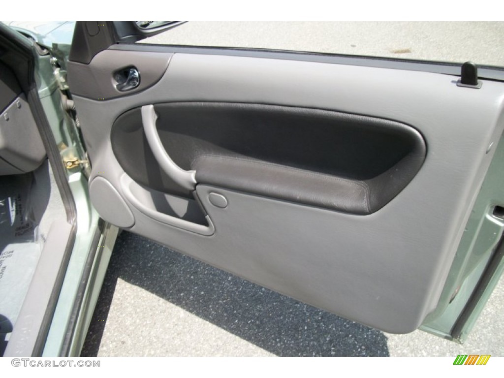 2002 9-3 SE Convertible - Sun Green Metallic / Charcoal Gray photo #9