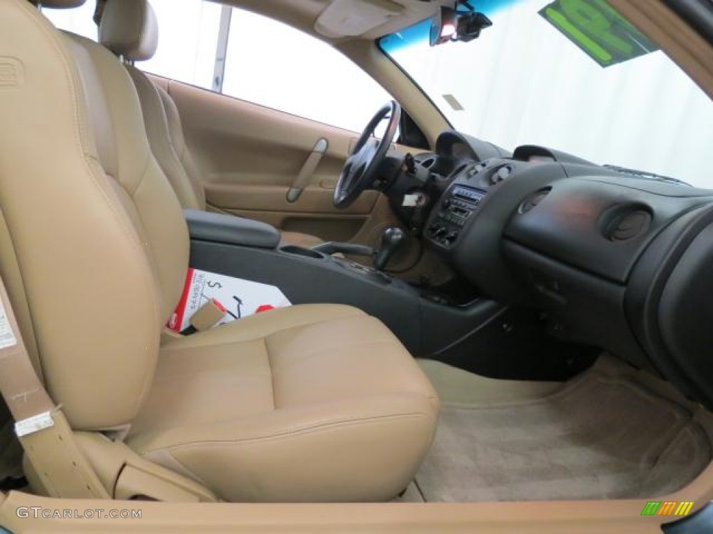 2001 Eclipse GT Coupe - Tampa Blue Pearl / Tan photo #20