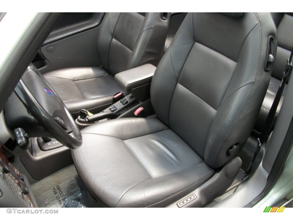 2002 9-3 SE Convertible - Sun Green Metallic / Charcoal Gray photo #11
