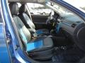 Charcoal Black/Sport Blue 2010 Ford Fusion Sport Interior Color