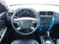 Charcoal Black/Sport Blue Dashboard Photo for 2010 Ford Fusion #69471223